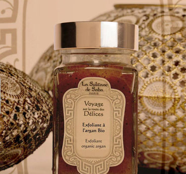 Face Scrub - Bio Argan & Orange Blossom - Journey To The Route Of Delights