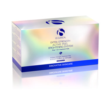 Extra strength active peel brightening system