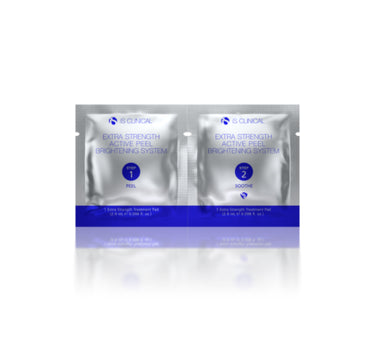 Extra strength active peel brightening system