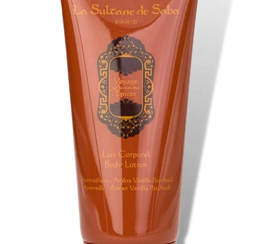 Body Lotion - Ayurvedic Treatment - Amber Vanilla Patchouli Journey To The Spices Route